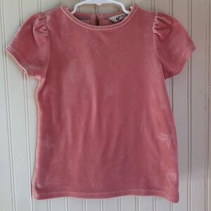 Mini Boden NWOT 6-7y Velvet Puff Sleeve Too